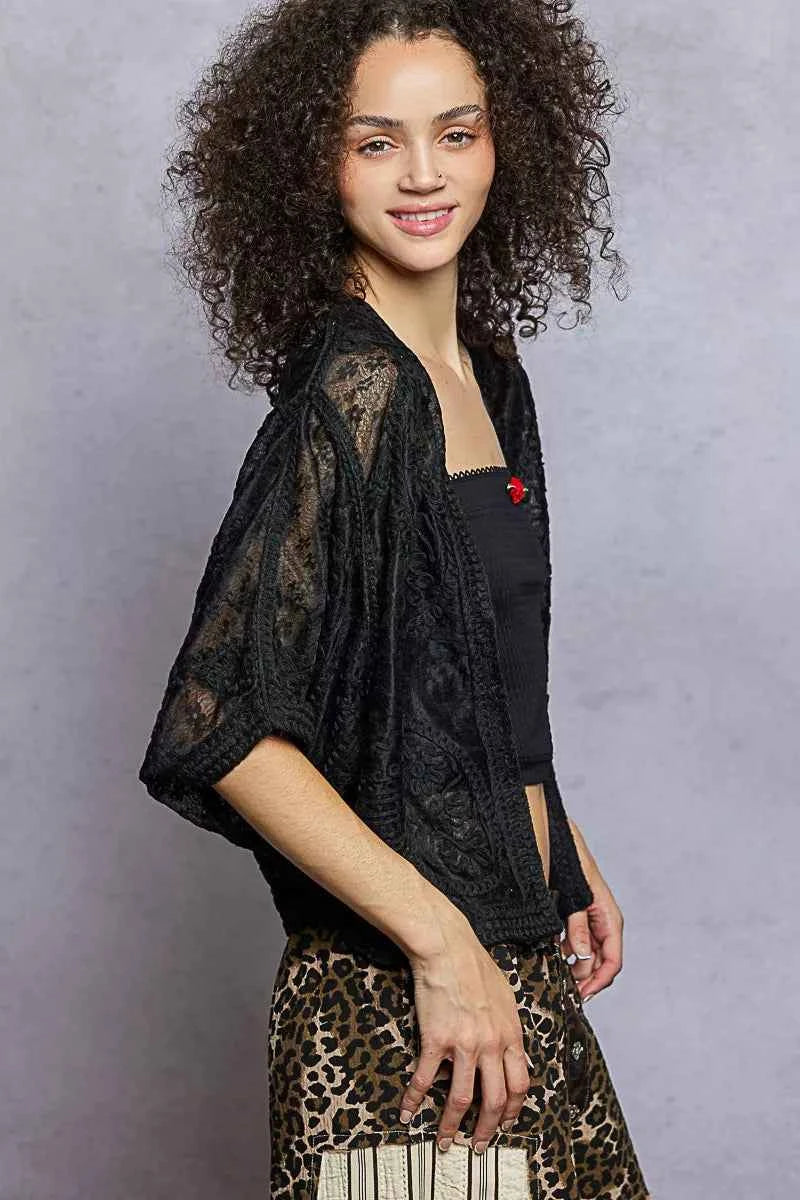 POL Open Front Crochet Cardigan with Floral Embroidery e3ca9c9b-9d94-4753-a9c5-c27913fedc1c-Max-Origin