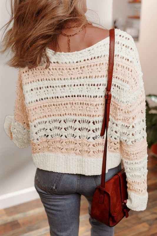 Zararita Drop Shoulder Casual Sweater e416b7f7-ed06-4470-b8f3-db952e7d51d3