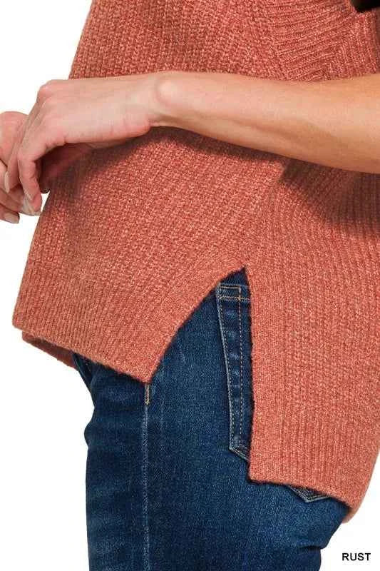 Zenana Oversized Sweater Vest with Side Slit e45dd96e-4140-4816-bd41-94551a83c44a-Max-Origin