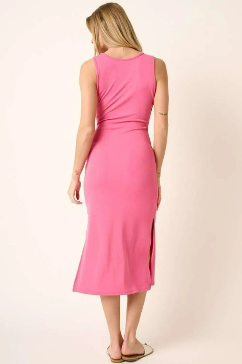 Mittoshop Side Slit Wide Strap Midi Tank Dress e46f0407-a768-4343-8778-1f03558f0ddd-Max