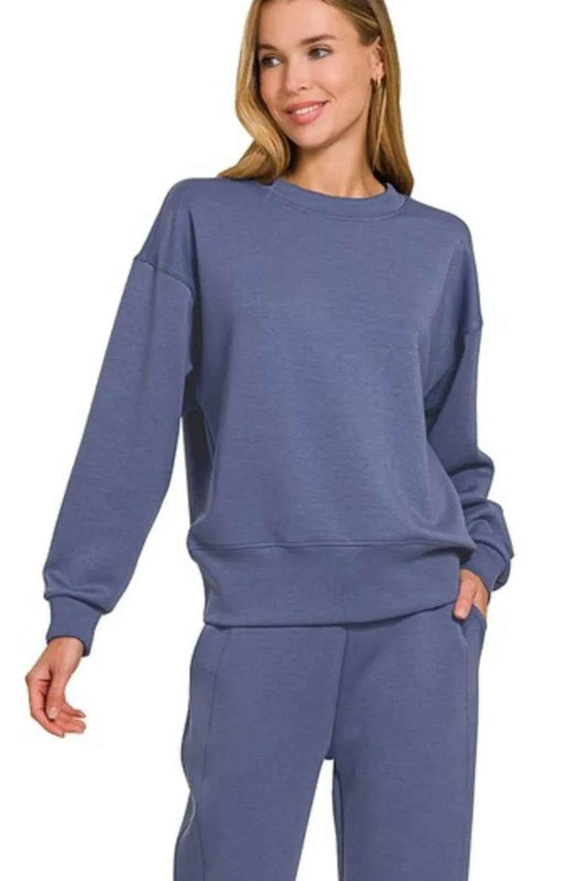 Zenana Scuba Crewneck Pullover & Joggers 2 Pieces Set e4aaa393-ad3a-459b-be94-02d431cdbf2b-Max-Origin