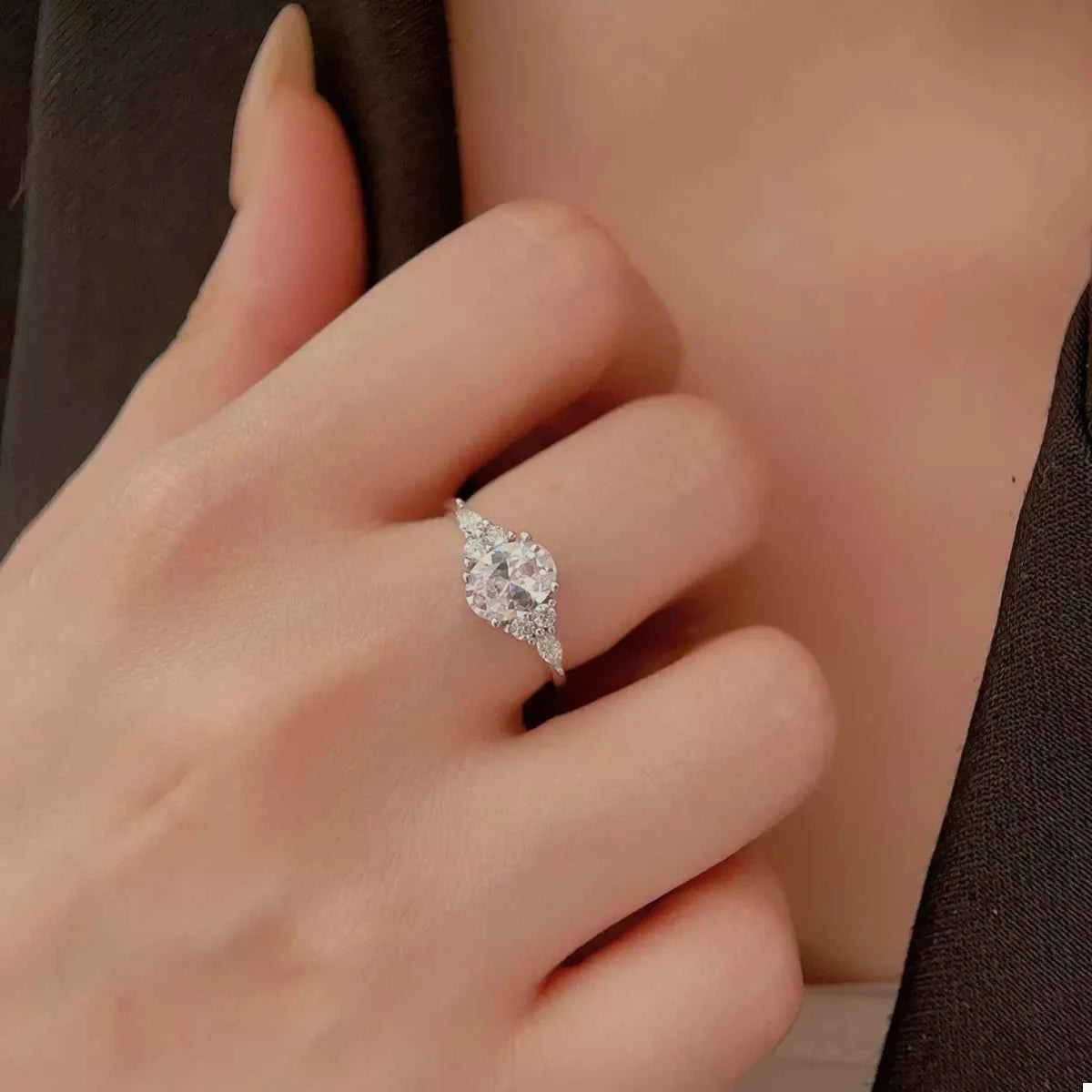 925 Sterling Silver Zircon Ring Silver e4bf23da-7c98-4bfc-bf62-66ac782f9465-Max-Origin