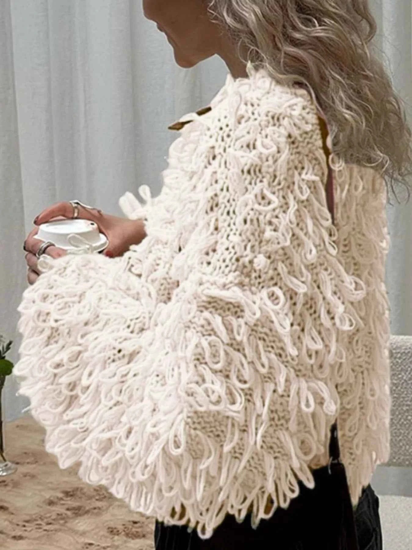 Fringe Button Up Cardigan e4f77bc2-c880-4da4-9487-0d785b0abe03-Max-Origin