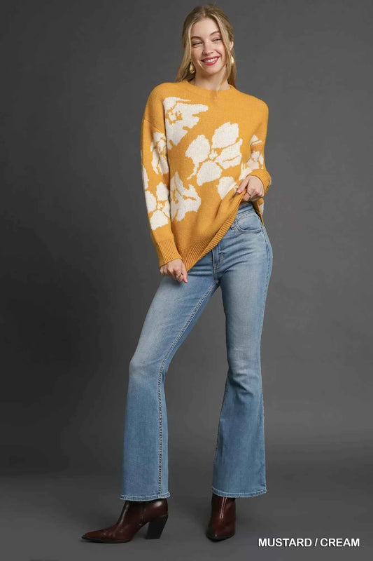 Floral Long Sleeve Sweater e4ff8dfa-2349-4ae4-a8eb-9ceb60242d25-Max-Origin