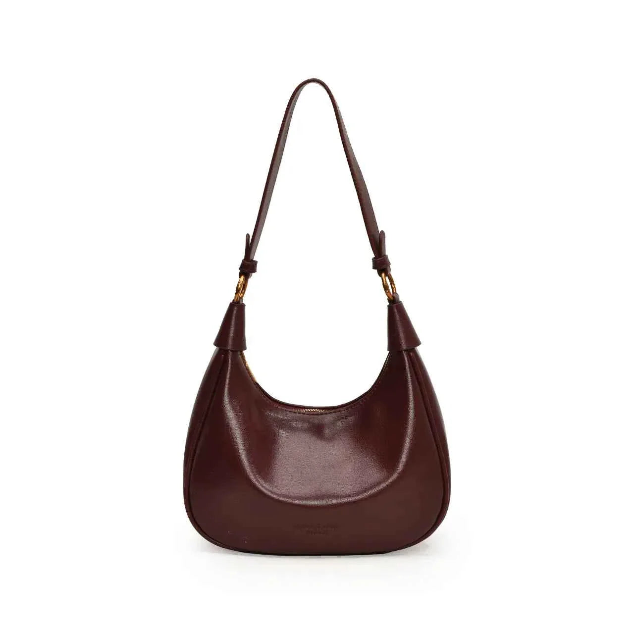 Curved Leather Shoulder Bag e50d76f368a647f99424daadb116b4a5-Max-Origin