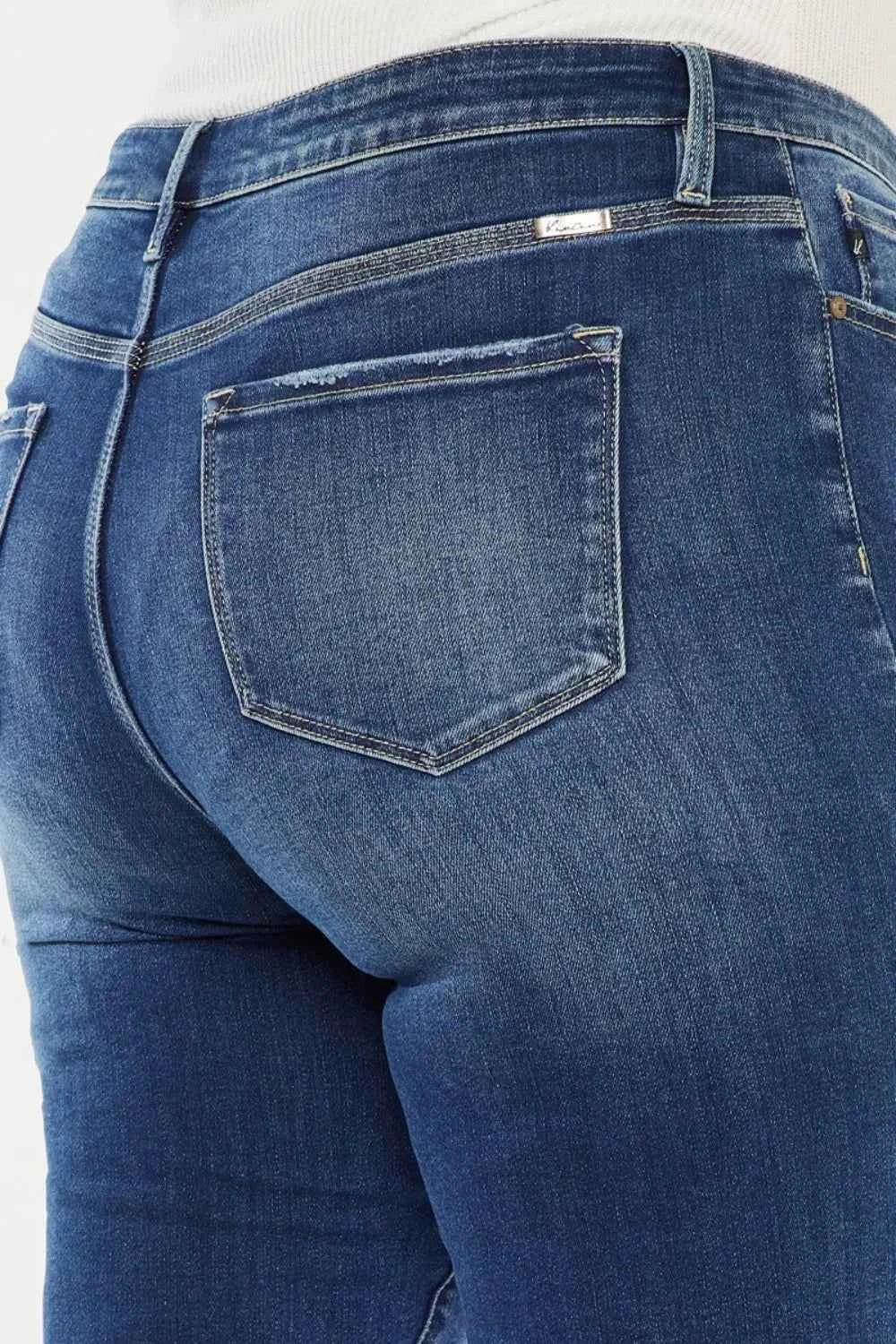 Kancan Full Size Cat's Whiskers Button Fly Denim Shorts e513dffc-0050-4137-bdab-ce54a760a932-Max
