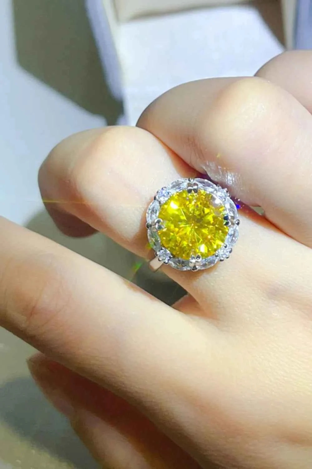 5 Carat Moissanite 925 Sterling Silver Ring e525392b-c894-457e-b2c6-43843d15024f-Max