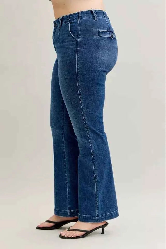 Judy Blue Full Size Mid Rise Bootcut Jeans with Welt Pockets Plus Size e52a073a-6cbf-4b37-9a41-e407512acff2-Max-Origin