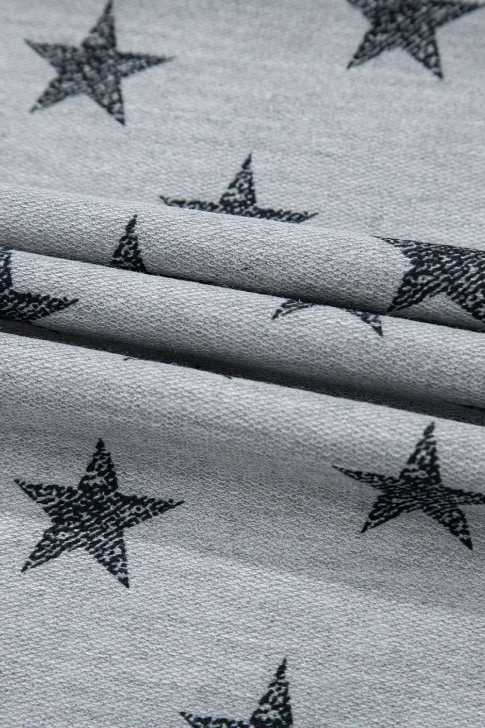 Star Print Tiered Ruffled Sleeve Crew Neck T Shirt e546aa78-4e15-4268-a94c-5c19fa686493-Max-Origin