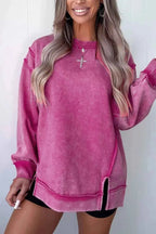 Mineral Wash Exposed Seam Side Slit Sweatshirt e5613716-c634-4c90-bd42-0f0d3280464b-Max-Origin