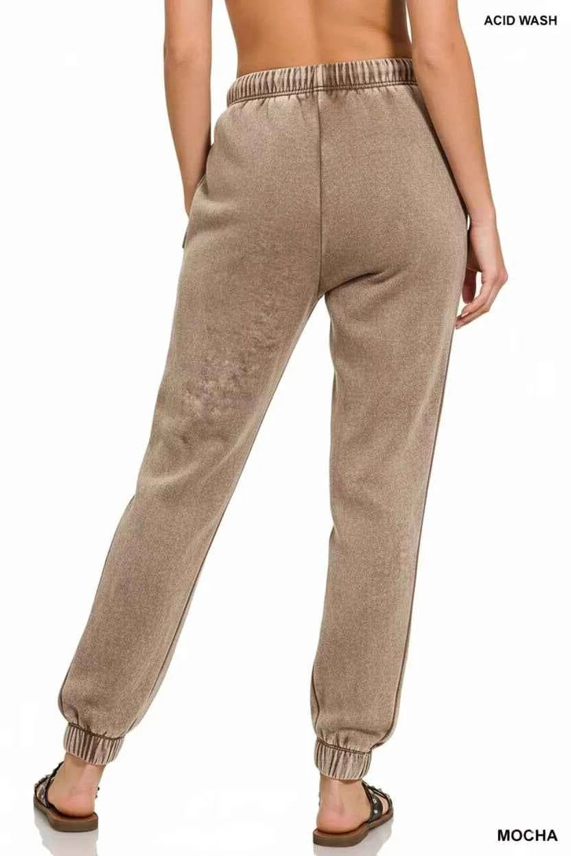 Zenana Acid Wash Fleece Sweatpants with Pockets e5a7ae14-01fd-4ee3-90cd-13e84044abcd-Max-Origin