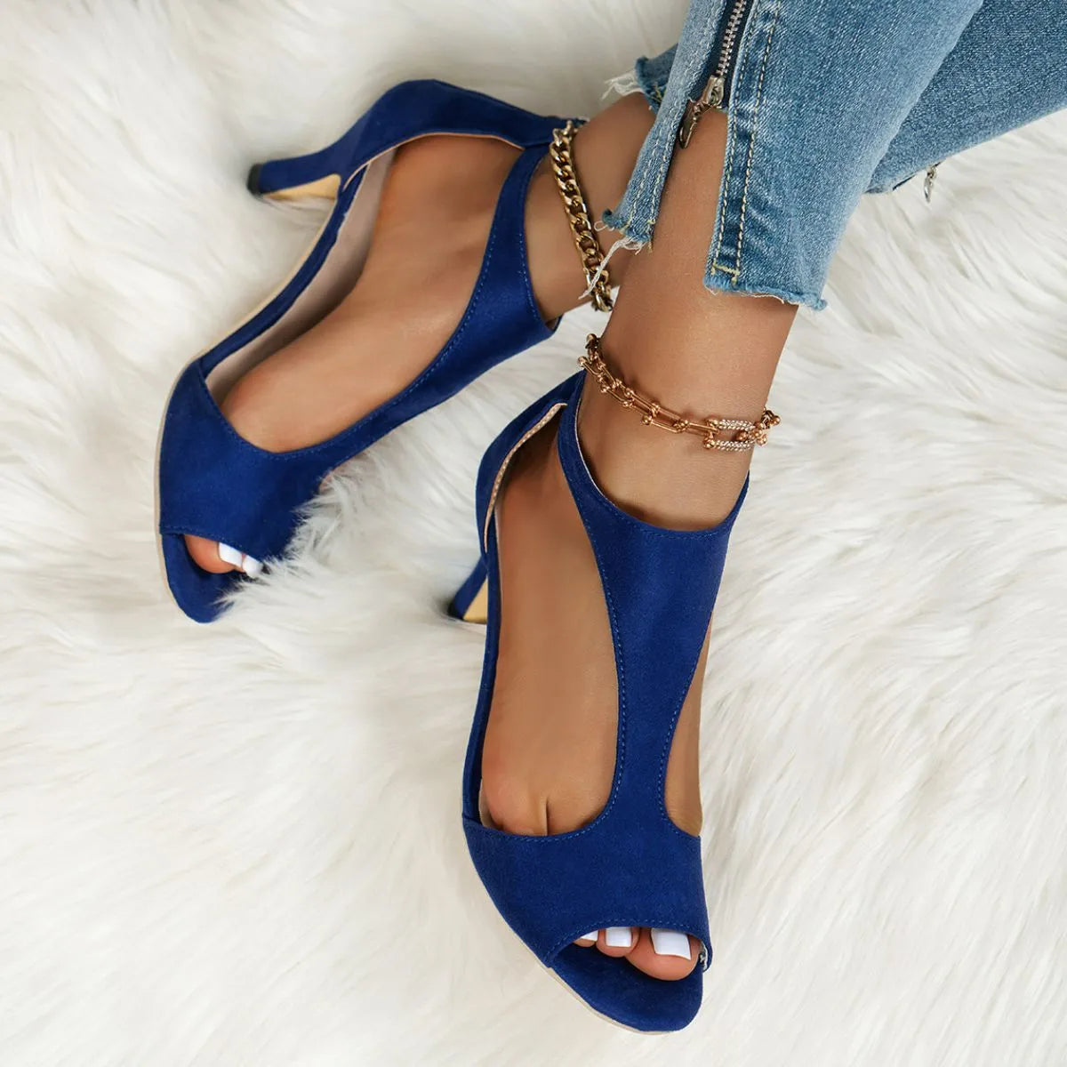Peep Toe Block Heels Sandals Navy e5fc64b1-3f1b-4861-aa24-c64ed42fbdd7-Max-Origin