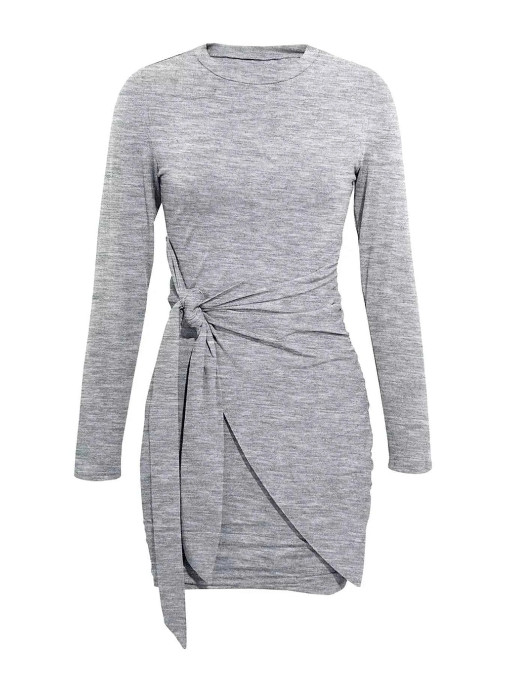 Round Neck Long Sleeve Bodycon Dress e616ea76-9b08-4613-ae9d-e333364c7e79-Max-Origin