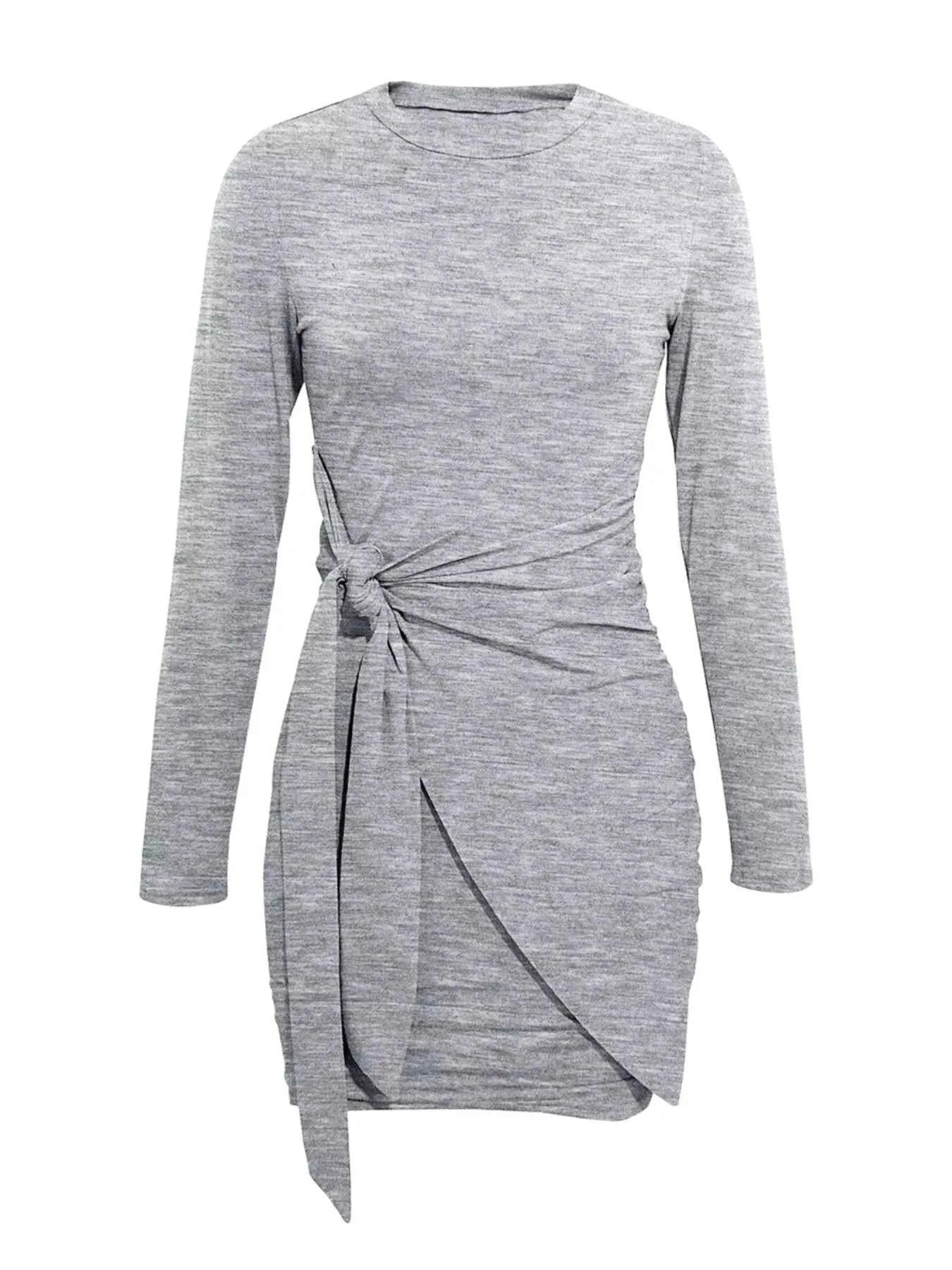 Round Neck Long Sleeve Bodycon Dress e616ea76-9b08-4613-ae9d-e333364c7e79-Max-Origin