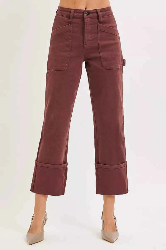 Full Size High Rise Wide Straight Cuffed Patch Jeans Plus Size e62baa97fa94484bb3c69c5f24e20e8b-Max-Origin