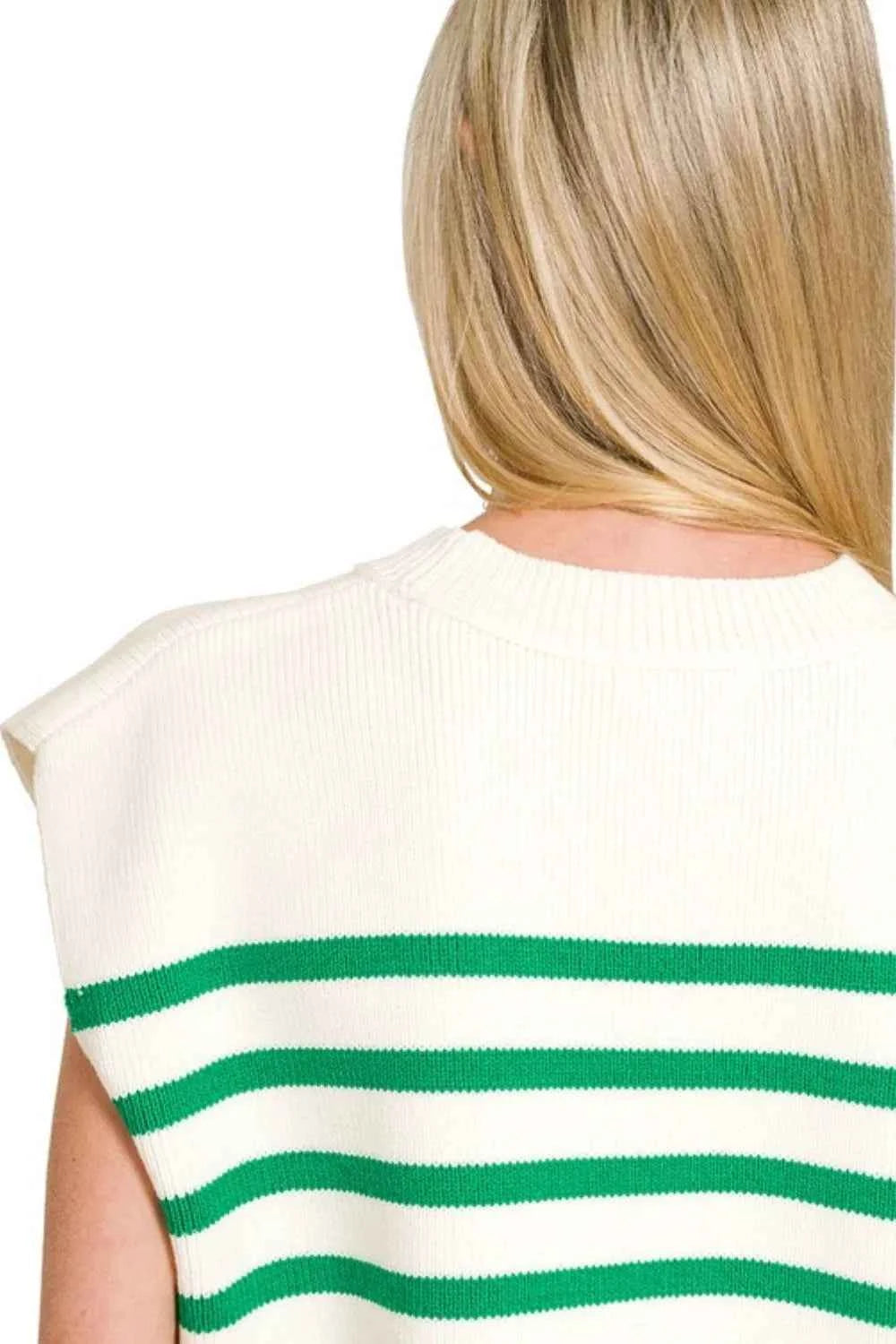 Zenana Oversized Crew Neck Stripe Sweater Vest e66119f8-3384-4407-8c17-7b702fffbc17-Max-Origin