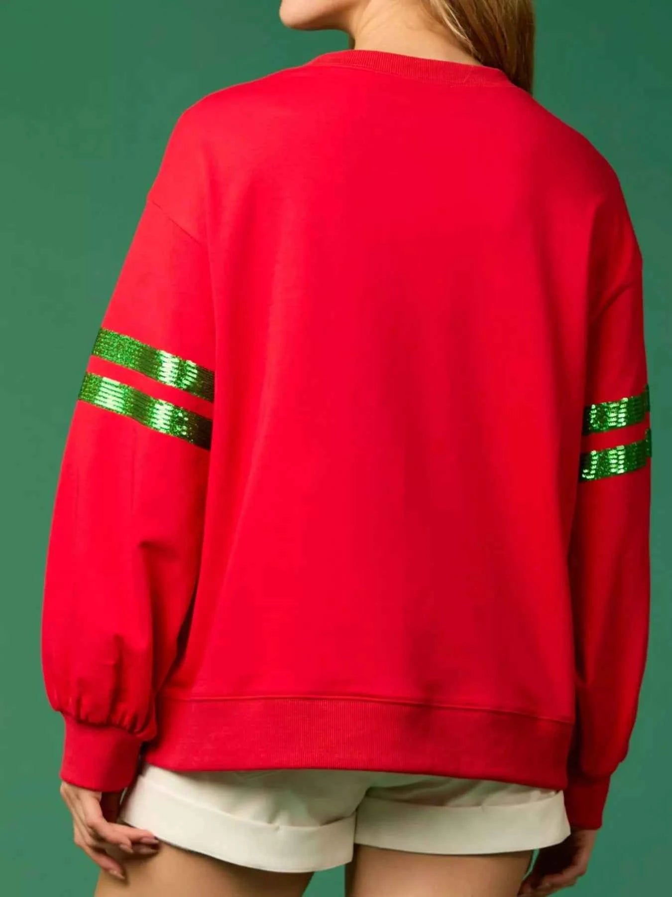 Christmas Sequin Santa Hat Holiday Sweatshirt e68e52e3-36b4-4b11-bb4f-b8d4abf5eae2-Max-Origin