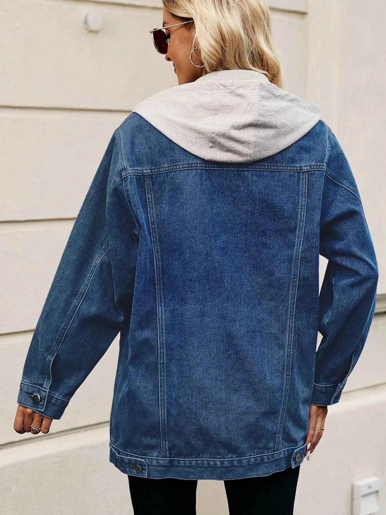 Button Up Long Sleeve Denim Jacket e69b90edb94148a48bf2b5e6a640fa66-Max-Origin