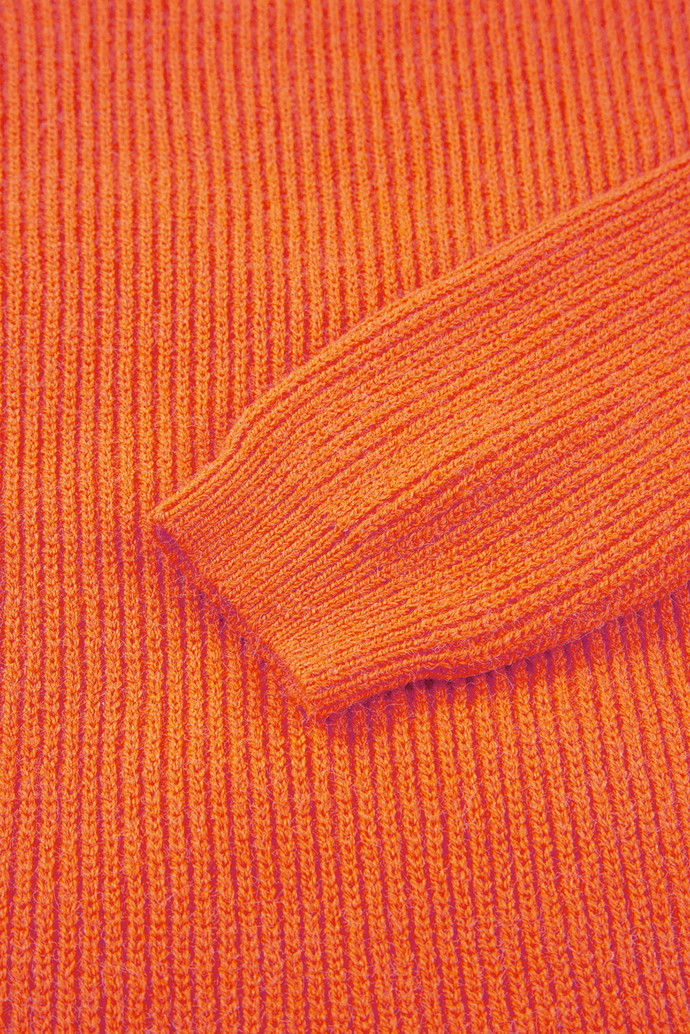 Vitality Orange Thankful for my queens Ribbed Knit Drop Shoulder Graphic Sweater e6c28fe1e086dfdd