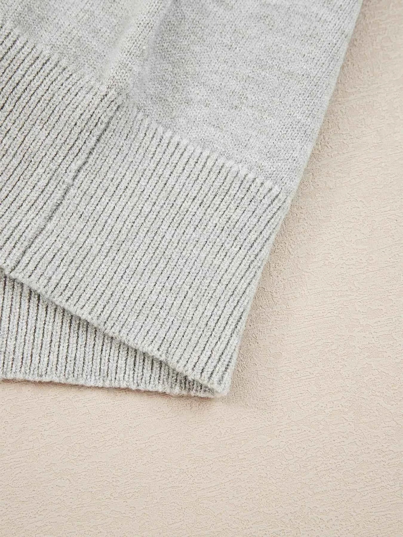 Button Keyhole Lace Patchwork Drop Shoulder Sweater e6ccae24a1b34c478fe1c443dee0ff1a-Max-Origin