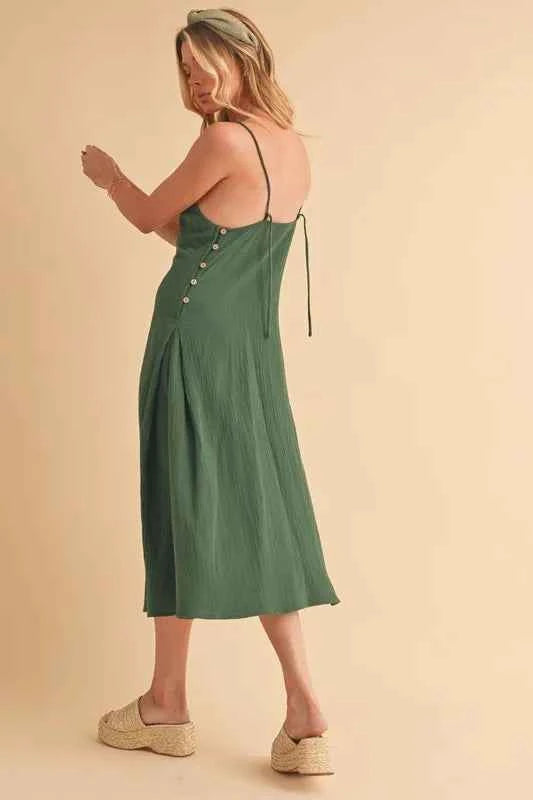 Aemi+Co Side Button Midi Cami Dress e6ce715681b242389865f6d833f7f97e-Max-Origin