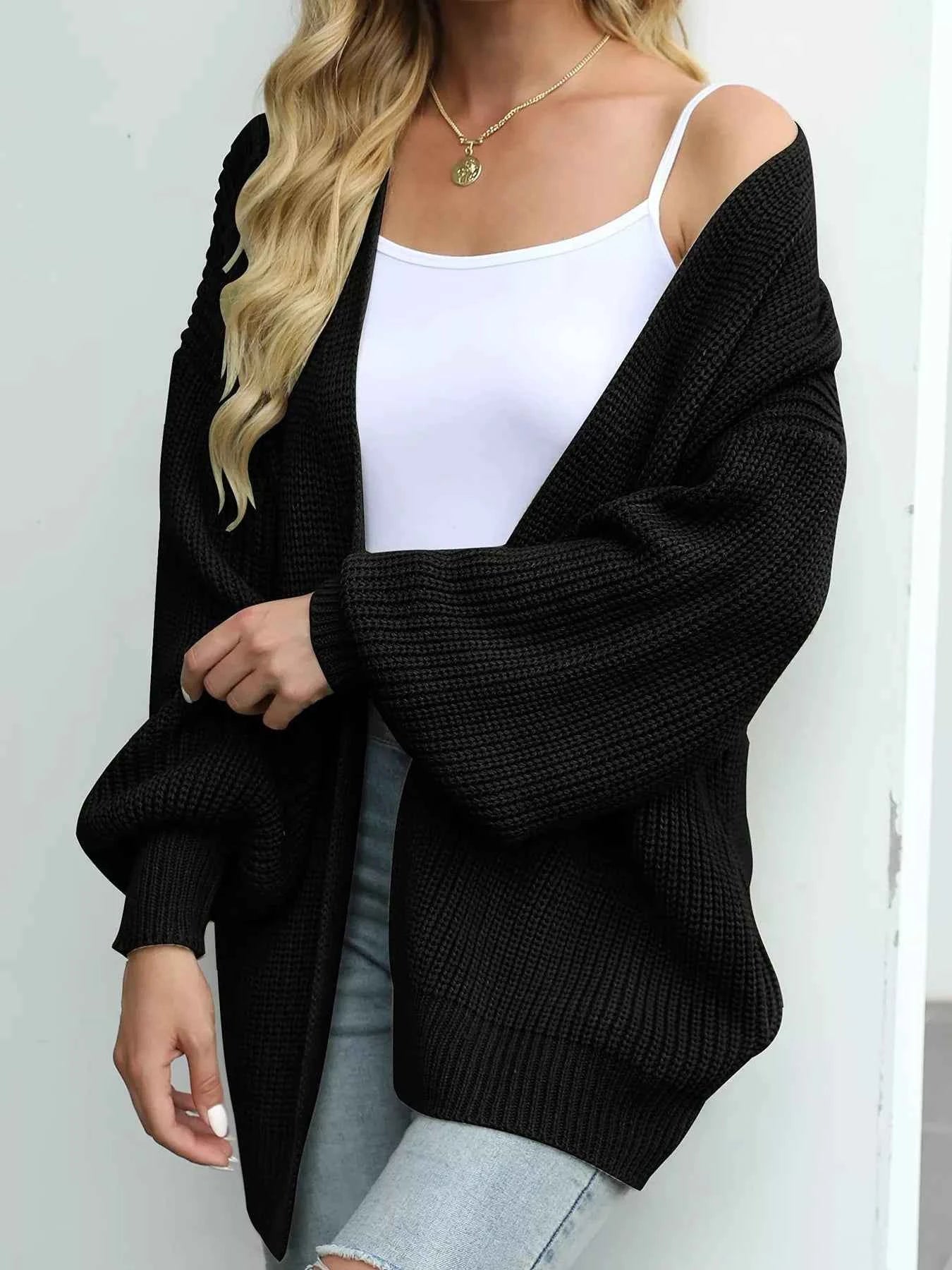 Oversized Chunky Knit Open Front Cardigan e6ef53fa1ec543e498a009738155ab96-Max-Origin