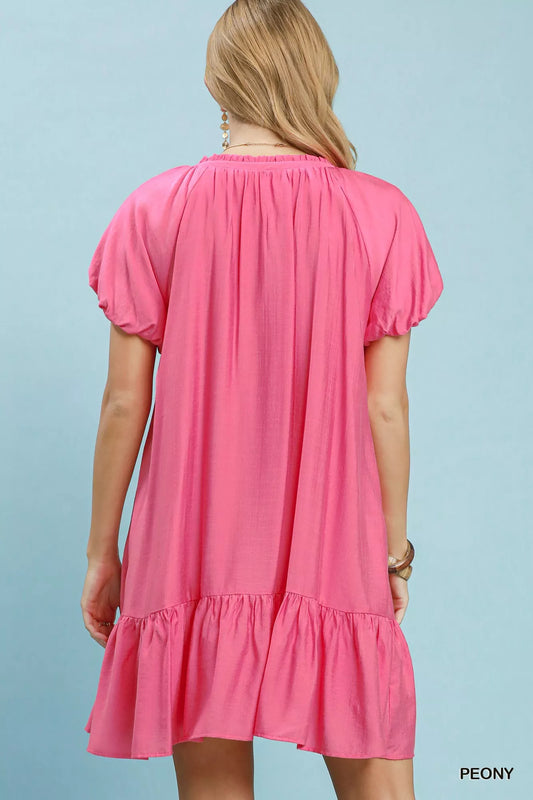 Ruffle Hem Shift Mini Dress e70ed046-e700-4526-8e3e-a6b6c5601332-Max-Origin