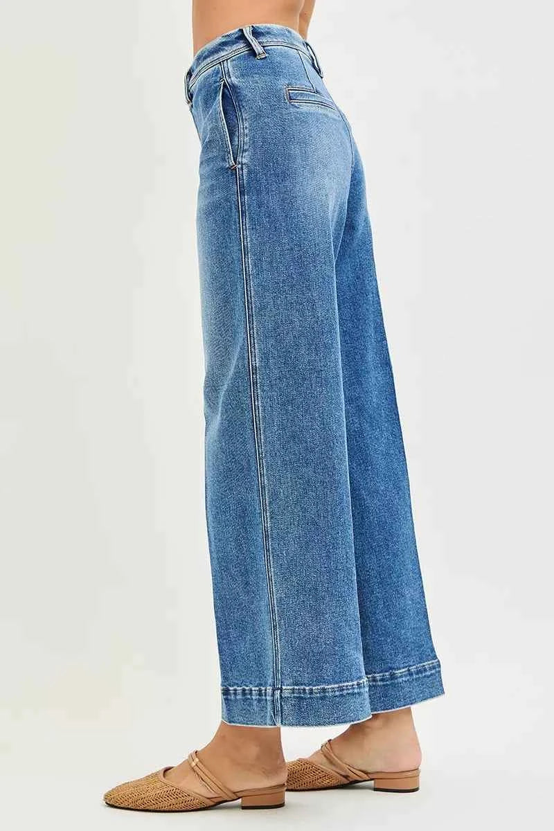 RISEN Slouchy Ankle Wide Jeans e71a5cee93fe43a3b7dd08da6809552e-Max-Origin