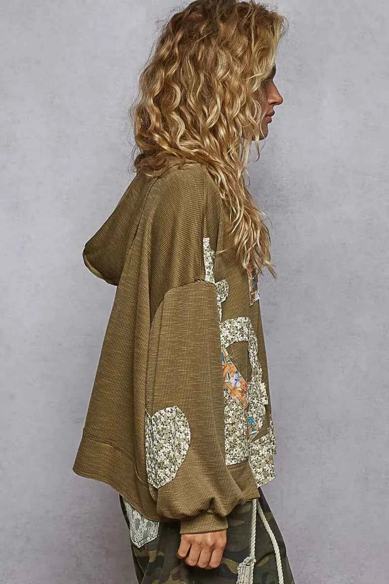 POL Peace Patch Floral Long Sleeve Hoodie e77b9a42-ed10-4d7c-b530-3d93fe1ddad0-Max-Origin