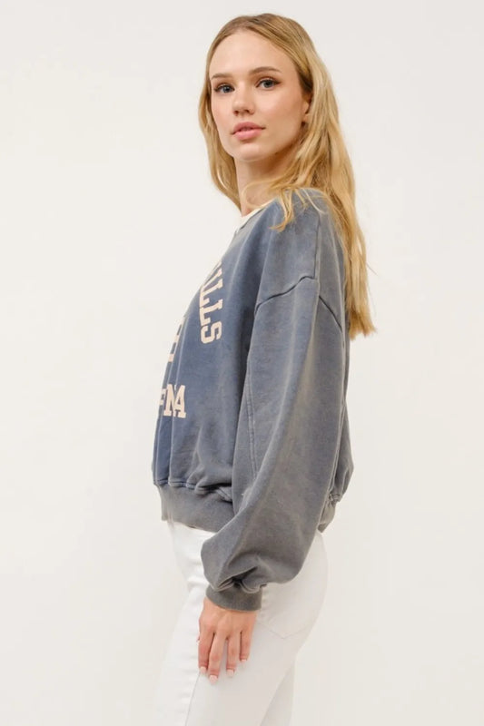 And The Why BEVERLY HILLS 92 CALIFORNIA Contrast Crop Sweatshirt e7ce0857-275b-4dbf-a422-07fa40aa6e93-Max
