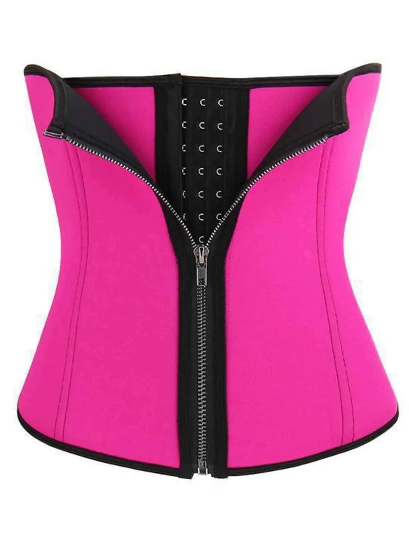 Full Size Zipper Shaping Band with Hook and Eye Closure Plus Size Rose Red e821001bb43040a183ef95c8d5076783-Max-Origin