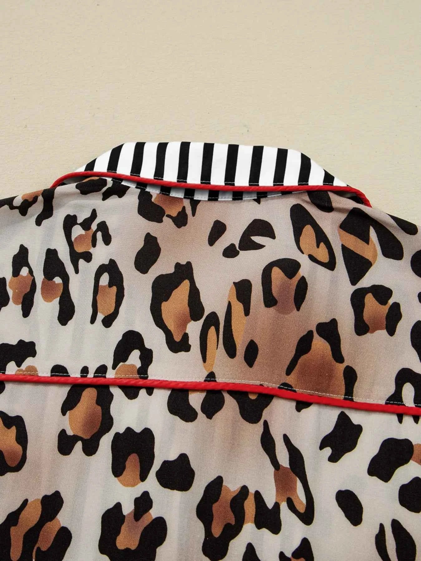 Leopard and Striped Trim Shirt and Pants Set e83d1f00-7e29-4201-b6d4-892711c7d149-Max-Origin