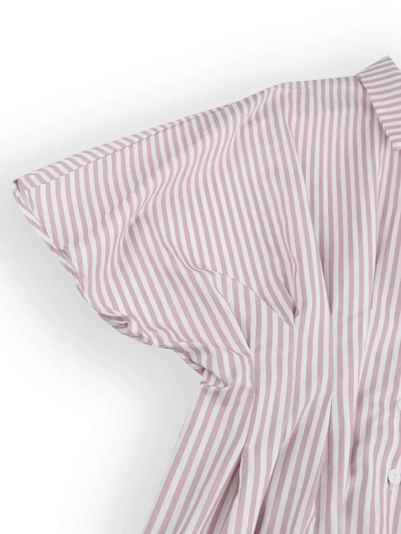 Striped Short Sleeve Button-Up Shirt e85ea13b-2736-40ce-95eb-eede1333f60b-Max-Origin