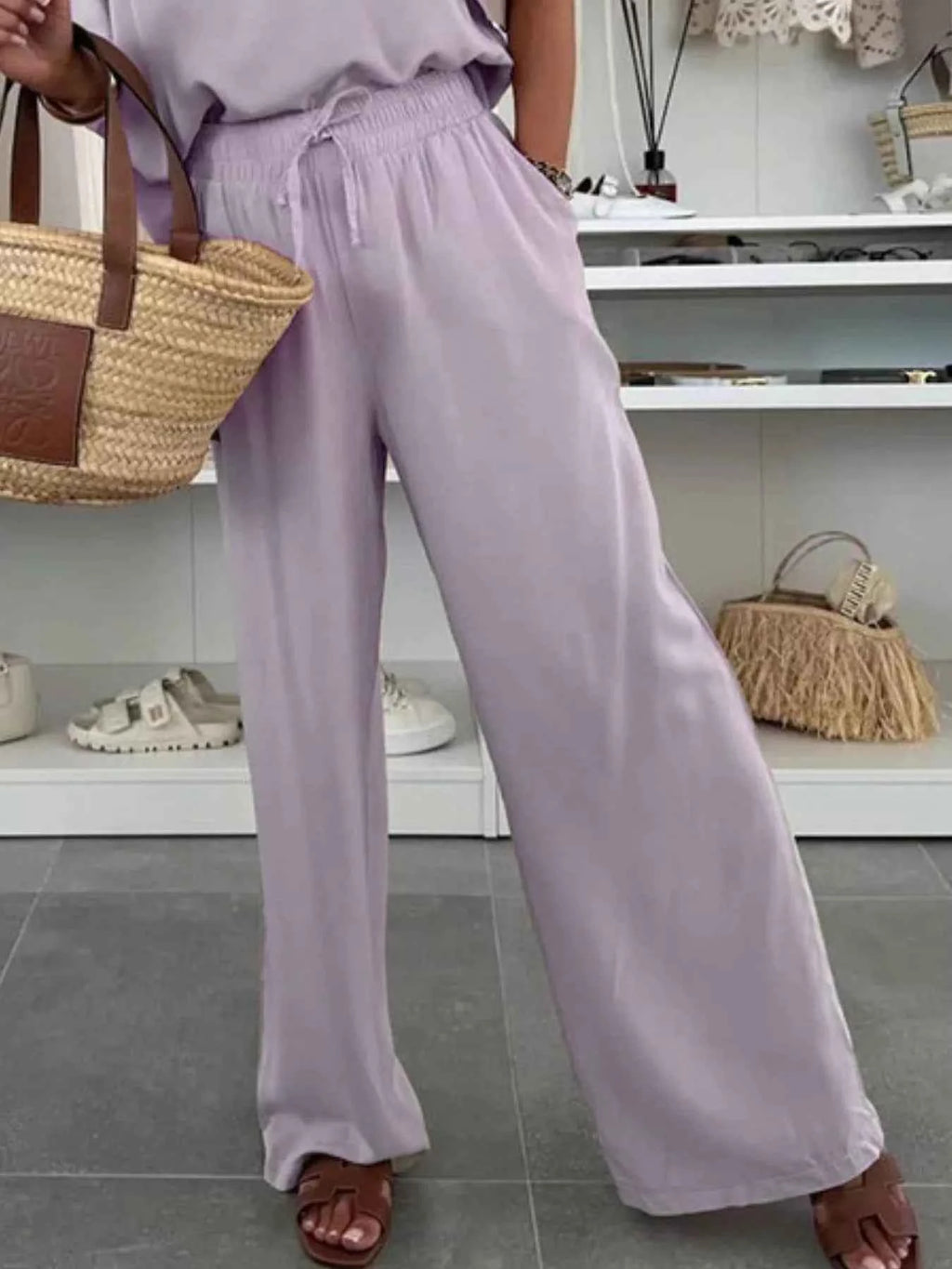 Full Size Casual Loose Round Neck Top and Pants Two-Piece Set Plus Size e87261fe-3efb-4ae9-ae9a-51a674113b27-Max-Origin