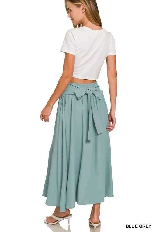 Zenana Heavy Woven Span Crop Tee & Skirt Set e88d9b9a40be437487705260779c5132-Max-Origin