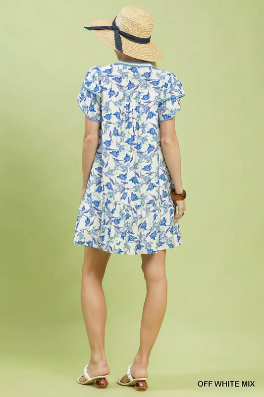 Floral Flutter Sleeve Tiered Dress e892e23b-75c9-404f-b7fe-190cc3ab233b-Max-Origin