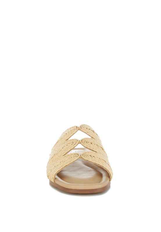 Daisy Doe Raffia Square Toe Flats e89c2288-4d99-4bf4-a618-85d3dc228dfd