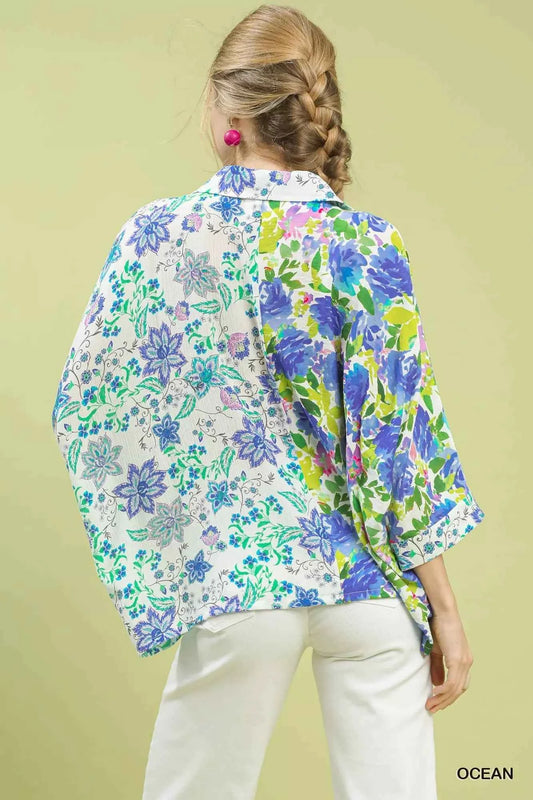 Mixed Floral Oversized Button Down Shirt e89d86d8-c5e9-498f-9be7-1b7af61c5ab5-Max-Origin