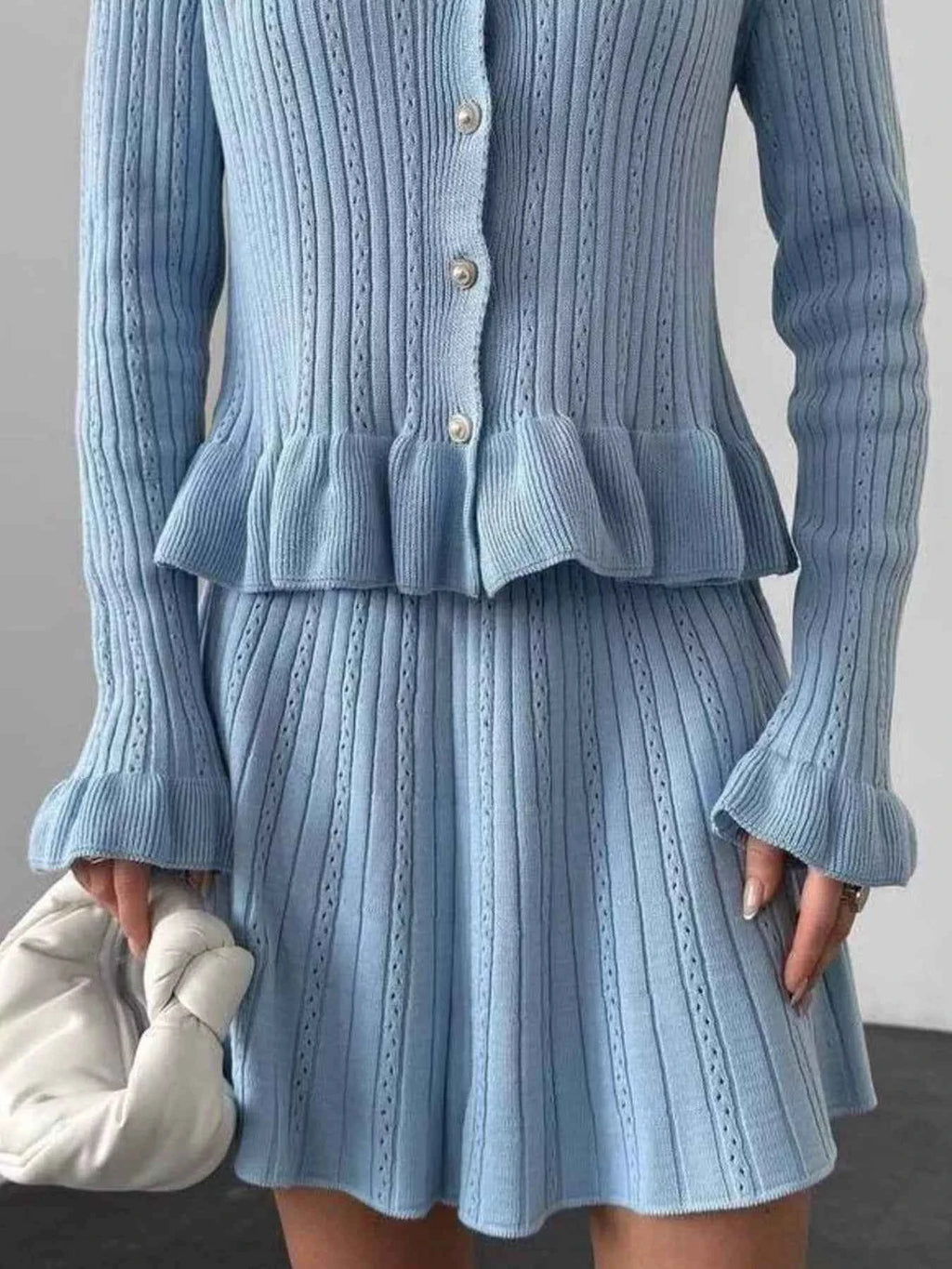 Ruffle Trim Knit Cardigan & Skirt Set e8be66fa-0fa9-405d-b244-4bd37fb62755-Max-Origin