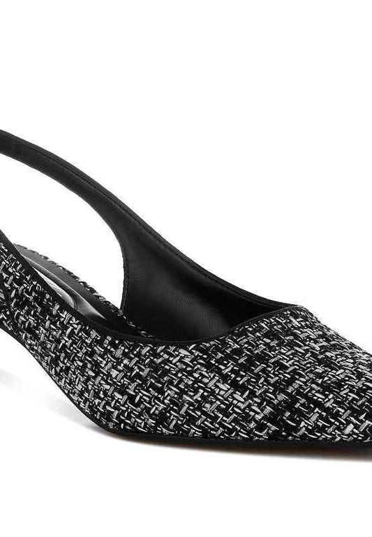Zehra Boucle Slingback Sandals e8d17007-e8c3-4a7c-8b8b-f27c17ee73a9