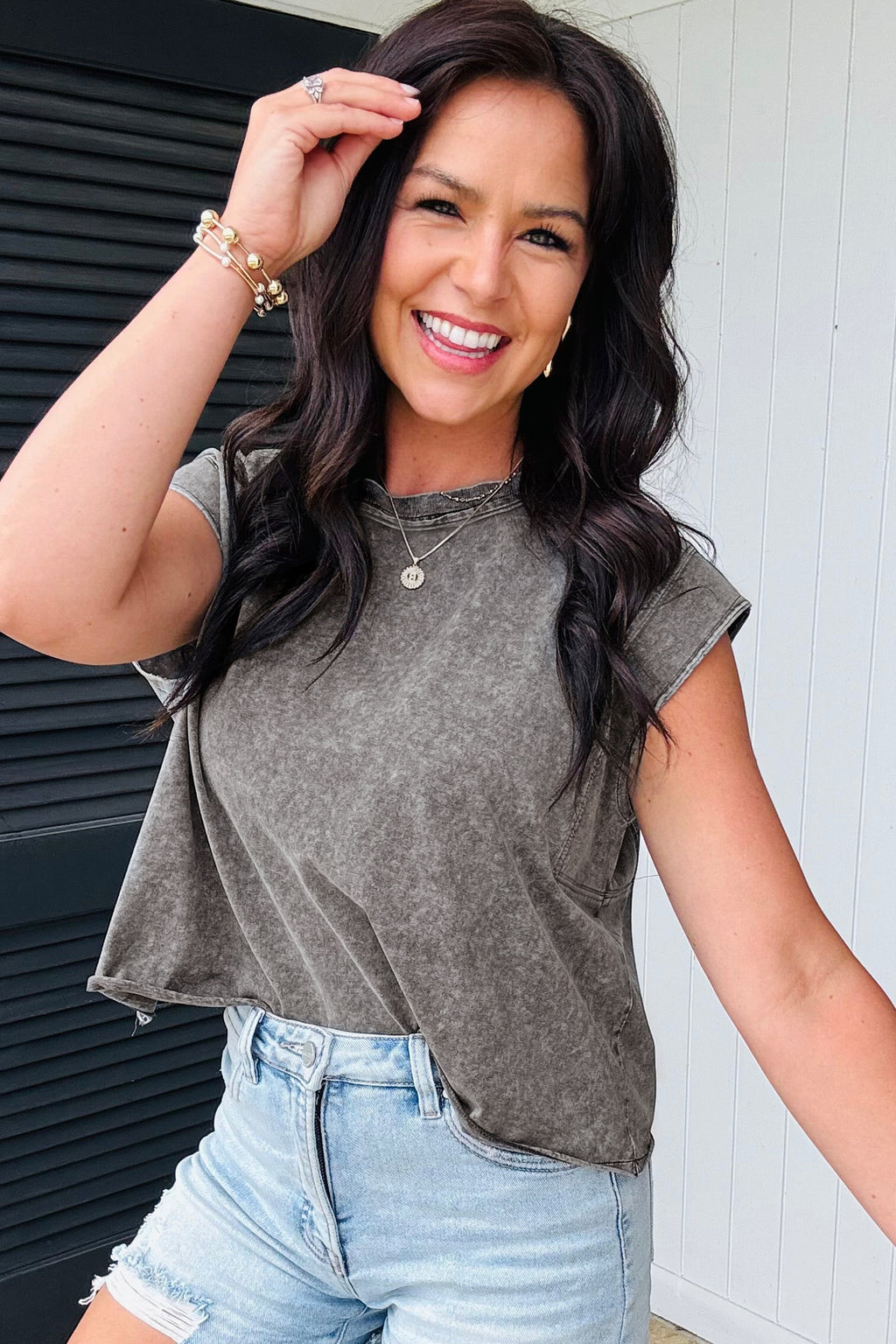 Bright Pink Mineral Wash Boxy Fit Cotton Tank Top e8f38c10f6c63a50