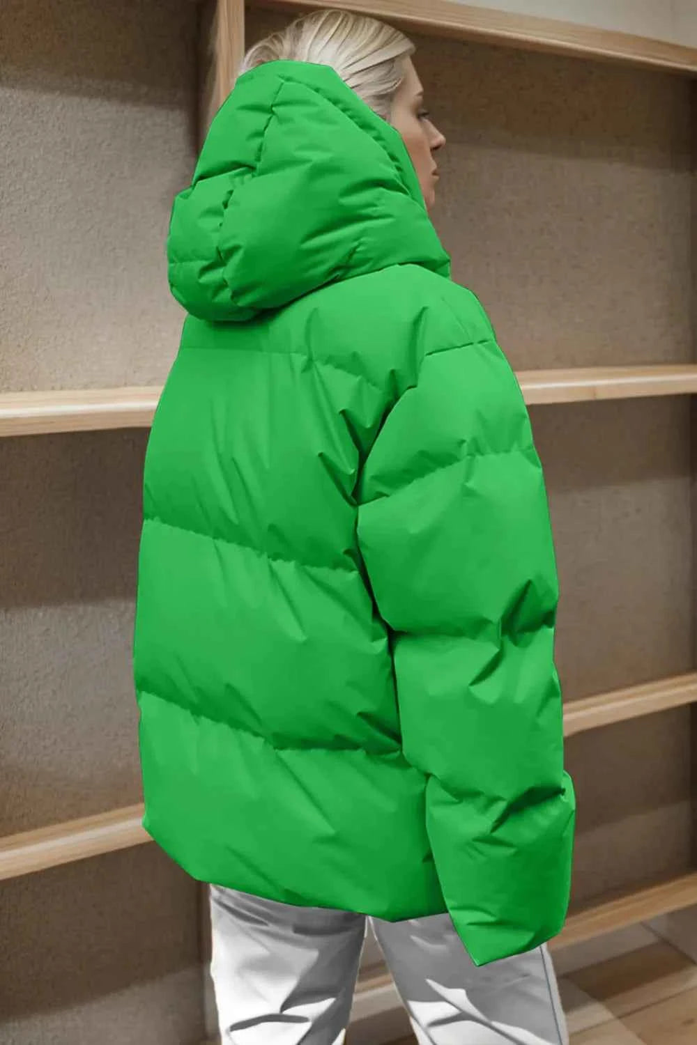 Pocketed Zip Up Hooded Puffer Jacket e8f73665-057d-4313-93f7-4c69c9dfc1bc-Max