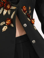 Embroidered Long Sleeve Blazer e919358f-4eb3-4f2a-8a57-bc3d5dea9cab-Max-Origin