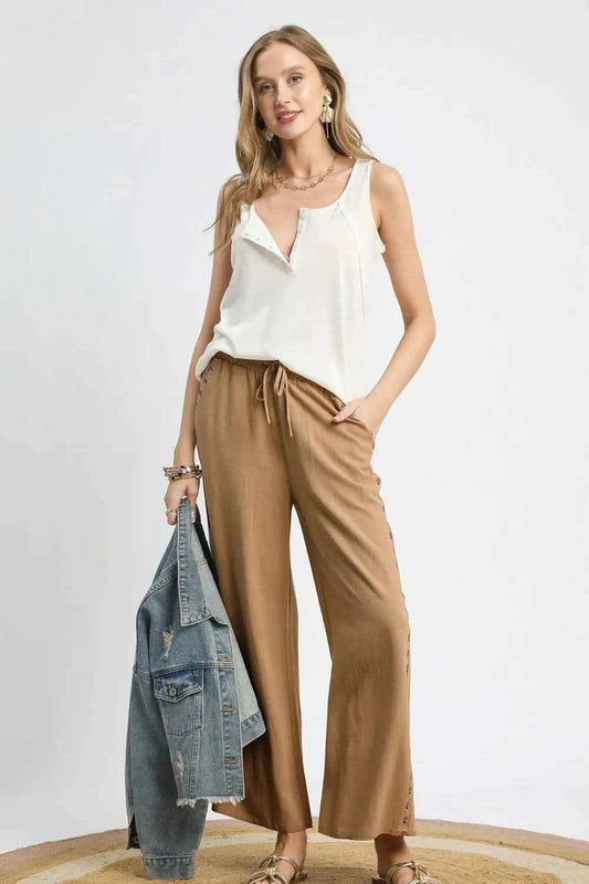 Wide Leg Drawstring Pants e9224d77-45af-4e23-b79f-b938608ca8b7-Max-Origin