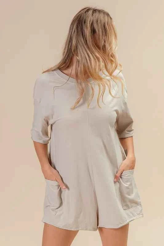 BiBi Short Sleeve Back Open Washed Romper e94a1c40-87e6-42d1-acc2-8fc95fc154a1-Max-Origin