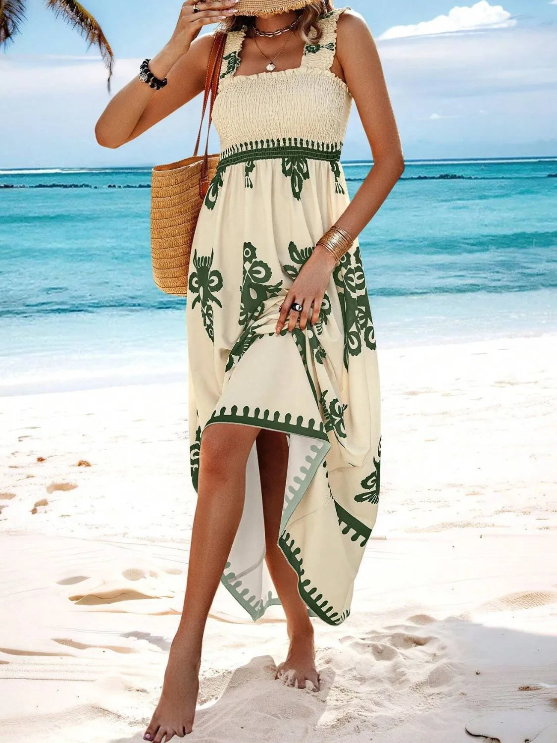 Smocked Printed Wide Strap Maxi Dress e967e6d0-1bba-4a2b-86be-093e4af941e9-Max-Origin