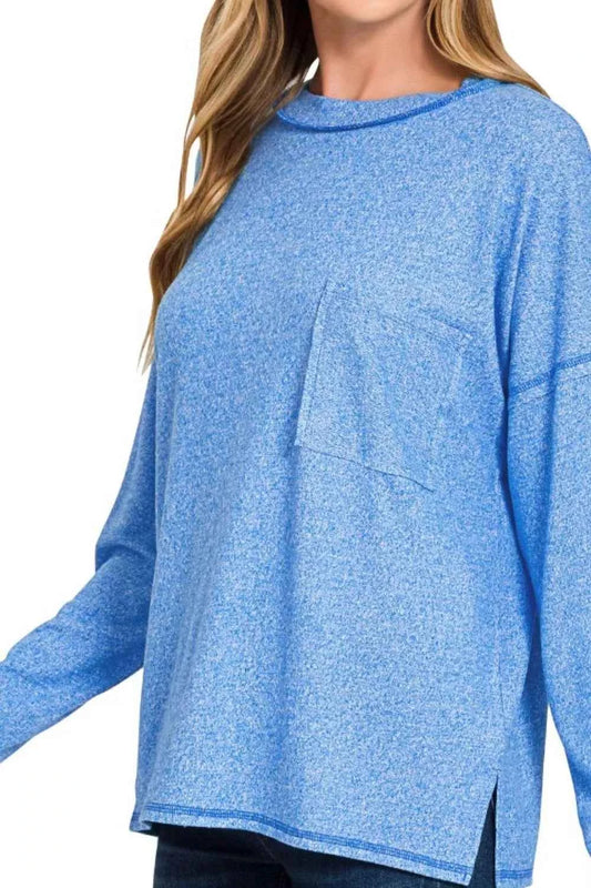 Soft Melange Hacci Round-Neck Long Sleeve T-Shirt e97c9b34-aae3-4df7-85cd-25520e9114a1-Max-Origin