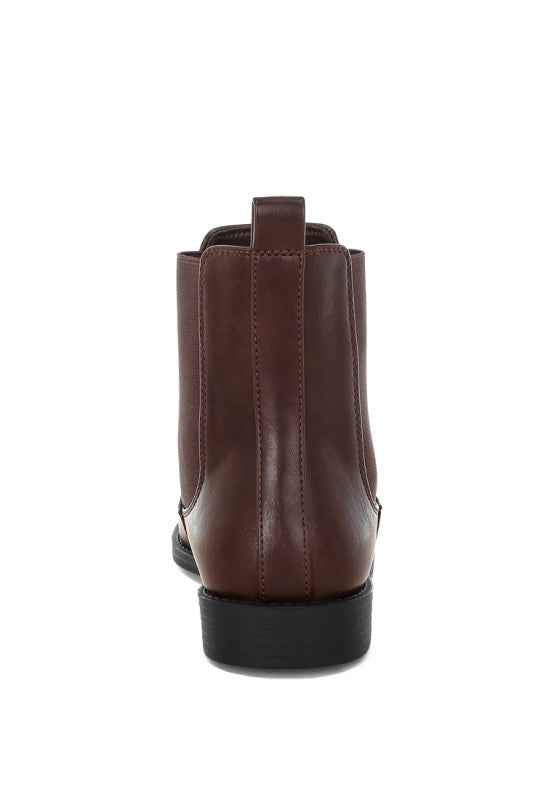 Sigrun Faux Leather Chelsea Boots e9cc0b06-7b03-40a8-b0ba-0d294b84fff9