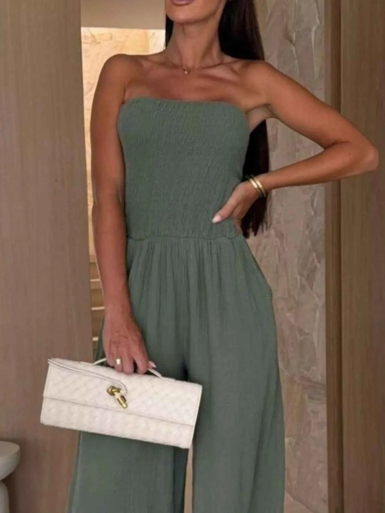 Smocked Tube Wide-Leg Jumpsuit e9d0e9b0-84bc-4940-b41d-d1a34e058c5b-Max-Origin