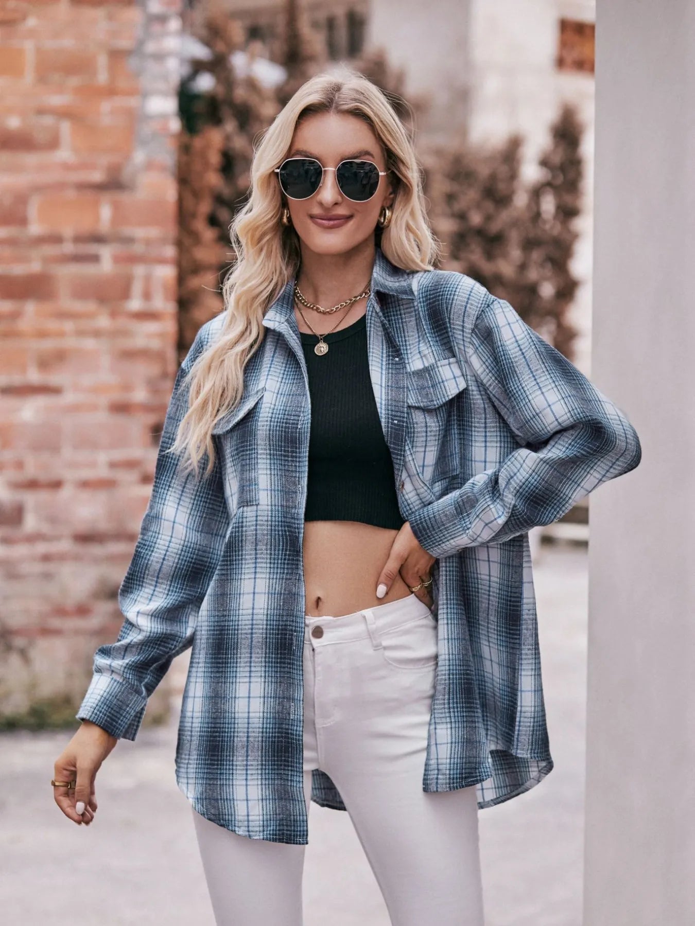 Plaid Button-Down Long Sleeve Shirt e9dd4476-a110-4ee3-95e9-9c2891c322d4-Max-Origin